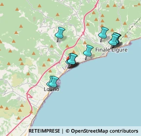Mappa Via Cristoforo Accame, 17027 Pietra Ligure SV, Italia (2.92)