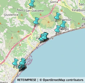 Mappa Via Ugo Foscolo, 17027 Pietra Ligure SV, Italia (2.2525)