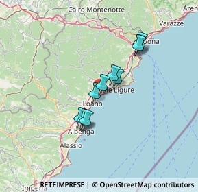 Mappa Via Ugo Foscolo, 17027 Pietra Ligure SV, Italia (10.52273)