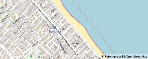Mappa Bellaria-Igea Marina