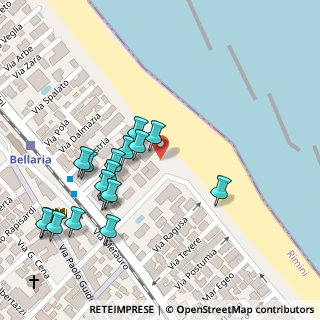 Mappa Piazza Kennedy, 47814 Bellaria-Igea Marina RN, Italia (0.11765)