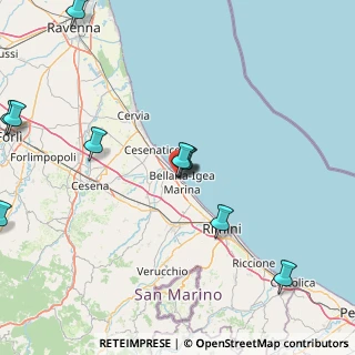 Mappa Piazzale Antonio Gramsci, 47814 Bellaria-Igea Marina RN, Italia (24.7775)