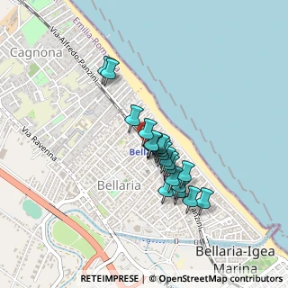 Mappa Piazzale Antonio Gramsci, 47814 Bellaria-Igea Marina RN, Italia (0.337)