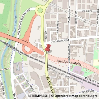 Mappa Via Cavalcavia,  71, 47023 Cesena, Forlì-Cesena (Emilia Romagna)