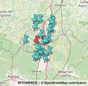 Mappa A1 var - Variante di Valico, 40035 Castiglione dei Pepoli BO, Italia (9.78)