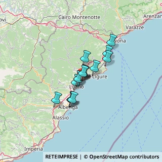 Mappa Via Emanuele Accame, 17027 Pietra Ligure SV, Italia (8.05933)