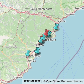 Mappa Via Rocca Crovara, 17027 Pietra Ligure SV, Italia (7.8475)