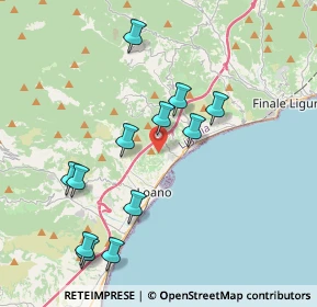 Mappa Via castellari, 17027 Pietra Ligure SV, Italia (4.04)