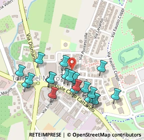 Mappa Via Pegli, 47522 Cesena FC, Italia (0.232)