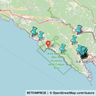 Mappa SP 38, 19016 Monterosso Al Mare SP (11.0445)