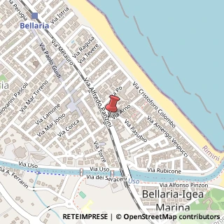 Mappa Via Torre, 35, 47814 Bellaria-Igea Marina, Rimini (Emilia Romagna)