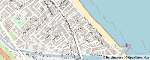 Mappa ベッラーリア＝イジェーア・マリーナ