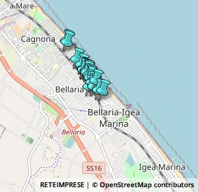 Mappa Via Arno, 47814 Bellaria-Igea Marina RN, Italia (0.4225)