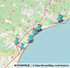 Mappa Via San Rocco, 17027 Pietra Ligure SV, Italia (3.24455)