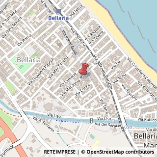 Mappa Via Mar Jonio, 7, 47814 Bellaria-Igea Marina, Rimini (Emilia Romagna)