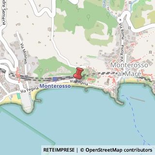 Mappa Via Fegina, 7, 19016 Monterosso al Mare, La Spezia (Liguria)