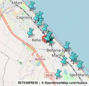Mappa Piazza di vittorio, 47814 Bellaria-Igea Marina RN, Italia (0.845)