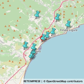Mappa Via Oberdan, 17027 Pietra Ligure SV, Italia (3.49545)