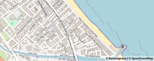 Mappa Bellaria-Igea Marina