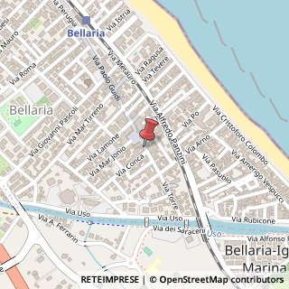 Mappa Via Torre, 12, 47814 Bellaria-Igea Marina, Rimini (Emilia Romagna)