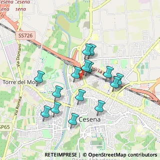 Mappa 47023 Cesena FC, Italia (0.82933)