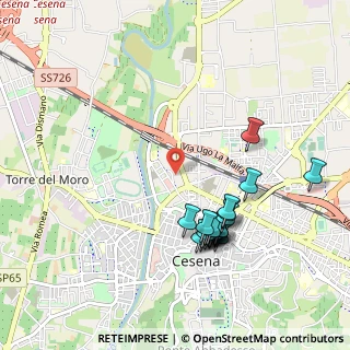 Mappa 47023 Cesena FC, Italia (1.01474)