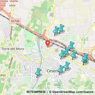 Mappa 47023 Cesena FC, Italia (1.22)