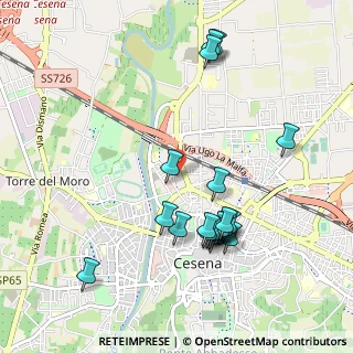 Mappa 47023 Cesena FC, Italia (1.04789)