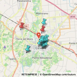 Mappa 47023 Cesena FC, Italia (1.20688)