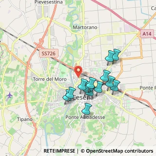 Mappa 47023 Cesena FC, Italia (1.58923)
