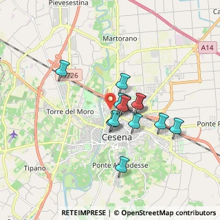 Mappa 47023 Cesena FC, Italia (1.31846)
