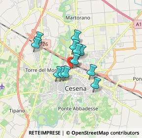 Mappa 47023 Cesena FC, Italia (1.16)