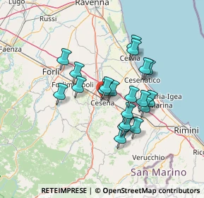 Mappa 47023 Cesena FC, Italia (11.415)