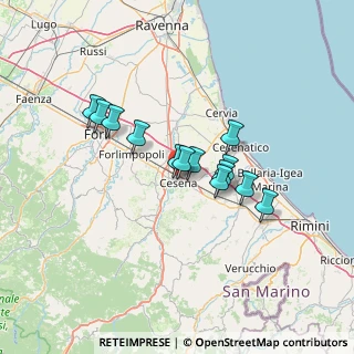 Mappa 47023 Cesena FC, Italia (10.62077)