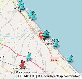 Mappa Vicolo Gioacchino Rossini, 47814 Bellaria-Igea Marina RN, Italia (4.18308)