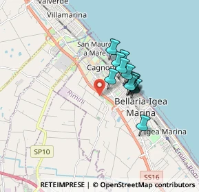 Mappa Vicolo Gioacchino Rossini, 47814 Bellaria-Igea Marina RN, Italia (1.19077)