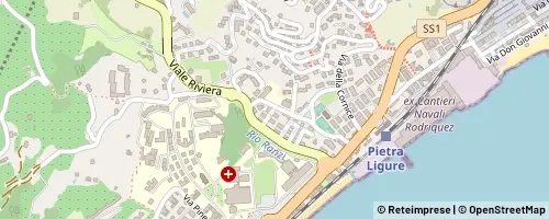 Mappa Pietra Ligure