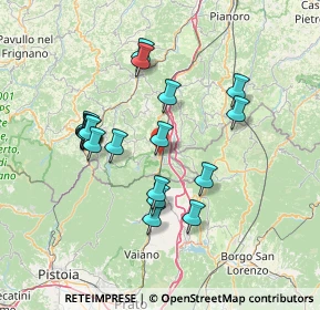 Mappa Via Provinciale, 40035 Castiglione dei Pepoli BO, Italia (13.707)