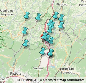 Mappa Via Provinciale, 40035 Castiglione dei Pepoli BO, Italia (11.08588)