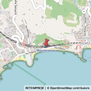 Mappa Via Fegina, 42, 19016 Monterosso al Mare, La Spezia (Liguria)
