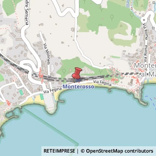 Mappa Via Fegina, 19016 Monterosso al Mare, La Spezia (Liguria)