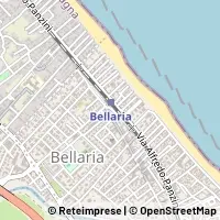 Kaart Bellaria-Igea Marina