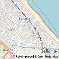Kartta Bellaria-Igea Marina