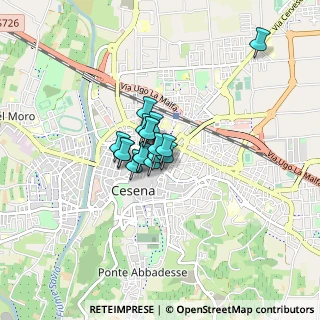 Mappa Corso Camillo Benso Cavour, 47521 Cesena FC, Italia (0.43529)