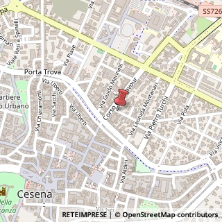 Mappa Via Madonna delle Rose, 10, 47521 Cesena, Forlì-Cesena (Emilia Romagna)