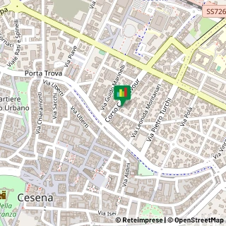 Mappa Corso Cavour, 26, 47521 Cesena, Forlì-Cesena (Emilia Romagna)