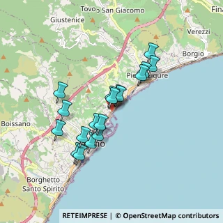 Mappa Via Mameli, 17027 Pietra Ligure SV, Italia (1.53)
