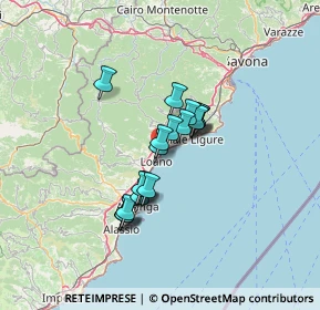 Mappa Via Mameli, 17027 Pietra Ligure SV, Italia (9.598)