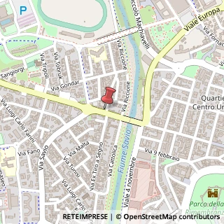 Mappa Via G. Matteotti, 96, 47023 Cesena, Forlì-Cesena (Emilia Romagna)