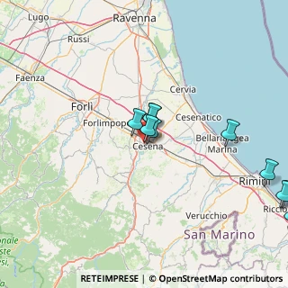 Mappa Via Giacomo Matteotti, 47522 Cesena FC, Italia (23.08615)